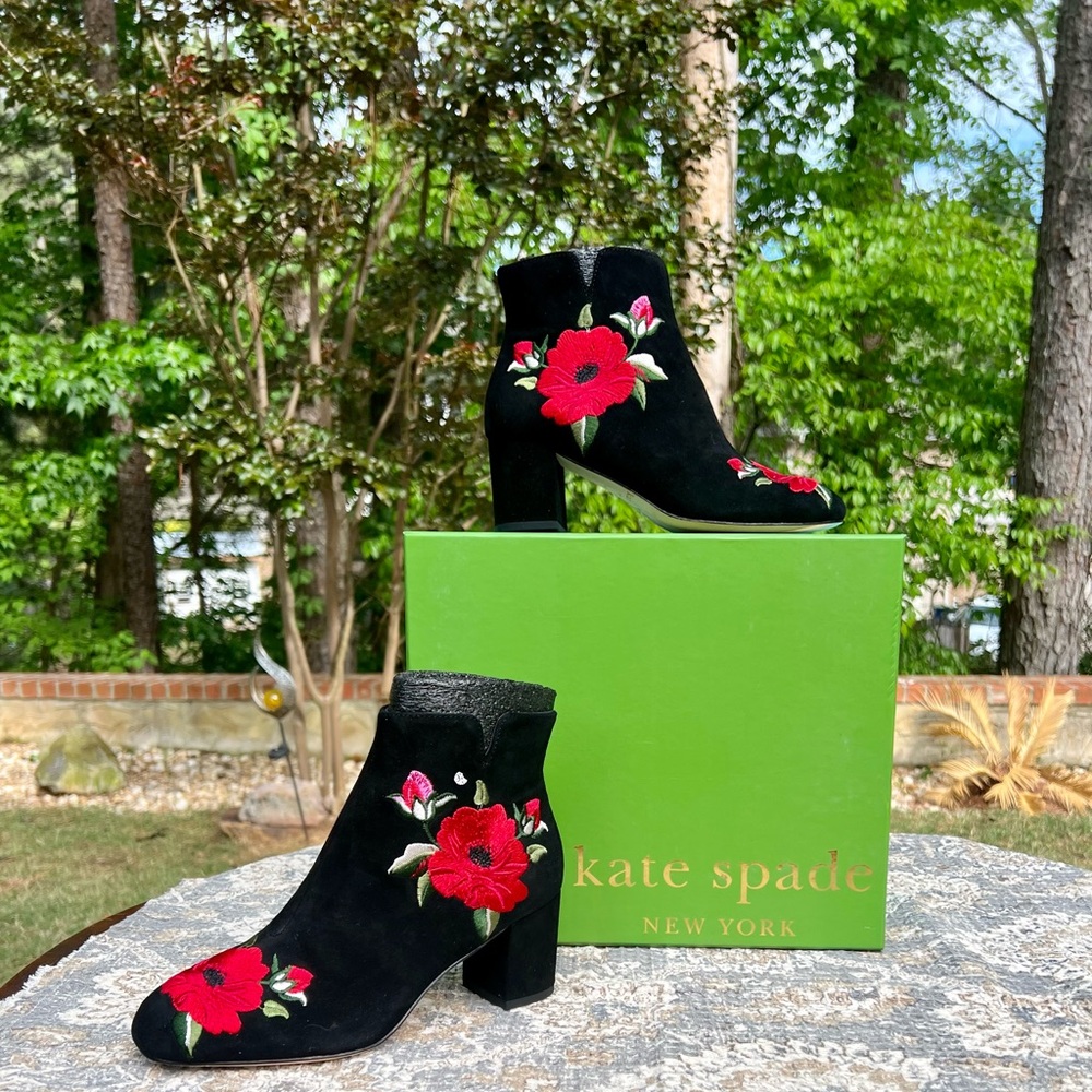 NIB Kate Spade Langton Ankle Boots - Size 5